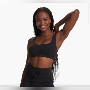 Vuori Black Sports Bra